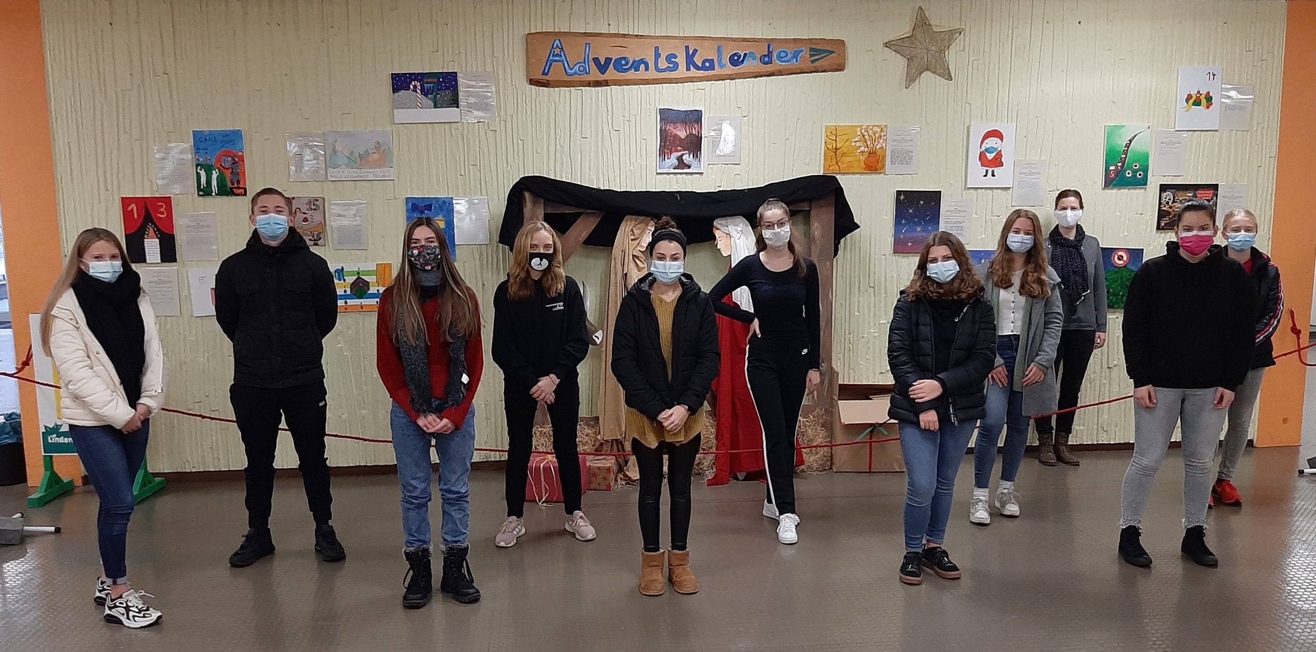Adventskalender an der Lindenauschule