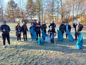 Sauberkeitspaten und Vogelschutz