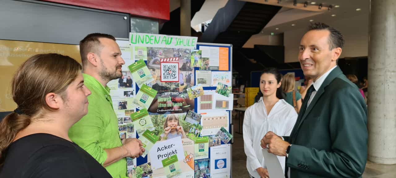 Lindenauschule wird erneut als UmweltSchule ausgezeichnet