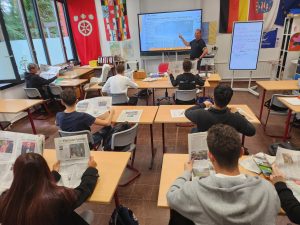 Lindenauschüler werden fit im Zeitungslesen
